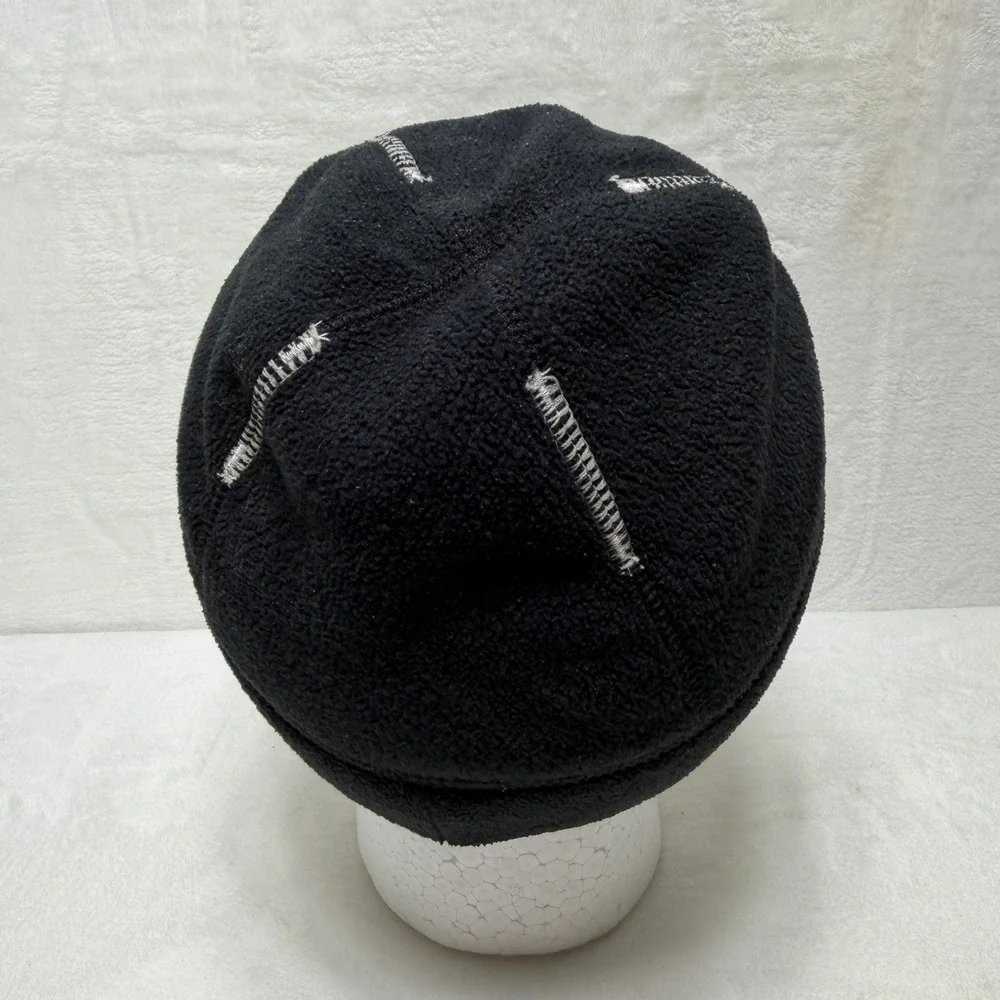 Nike Fleece Beanie Black Skull Cap Athletic Winter Hat Embroidered Swoosh Logo